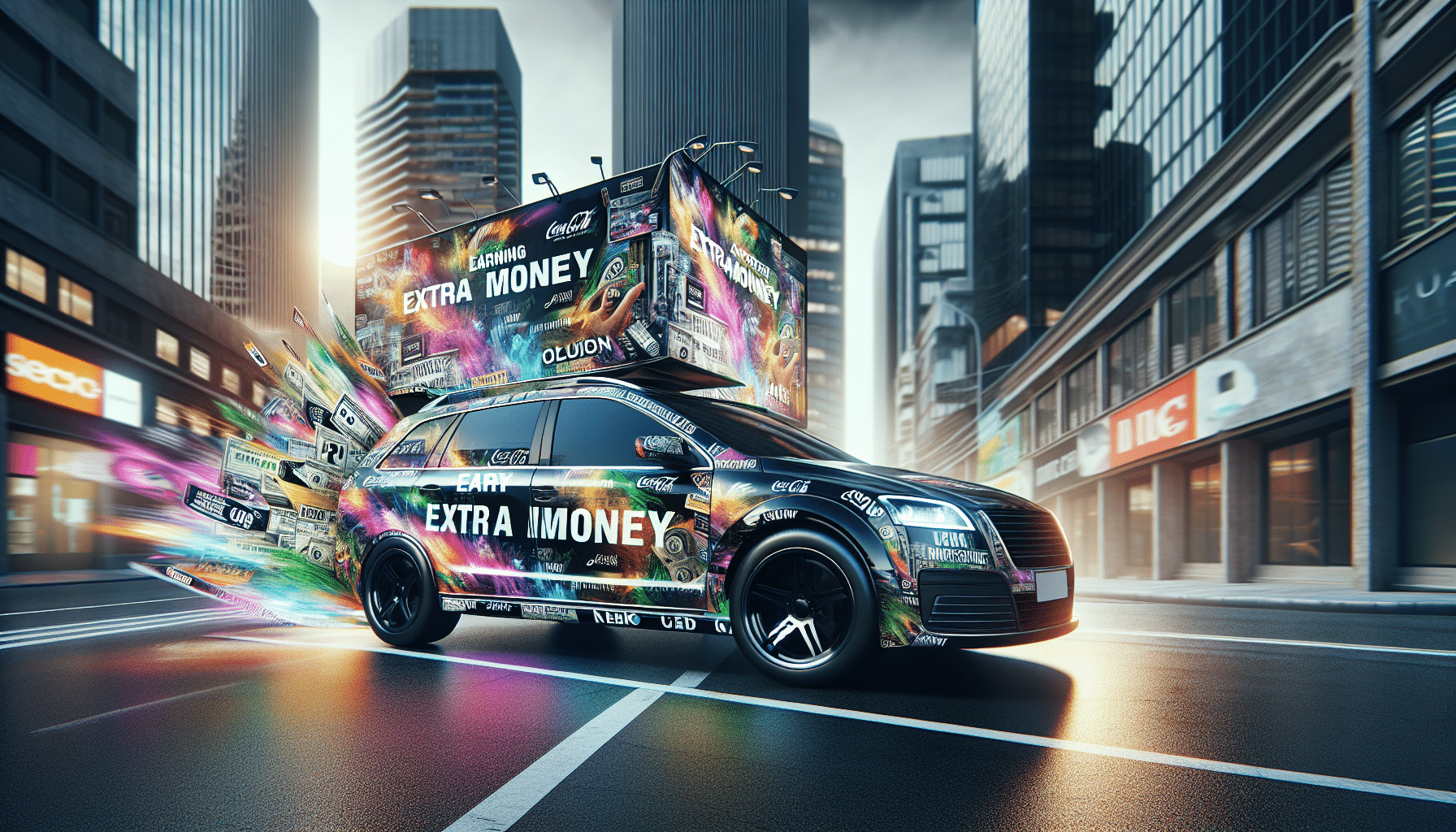 Earn Extra Money with Car Wrap Advertising