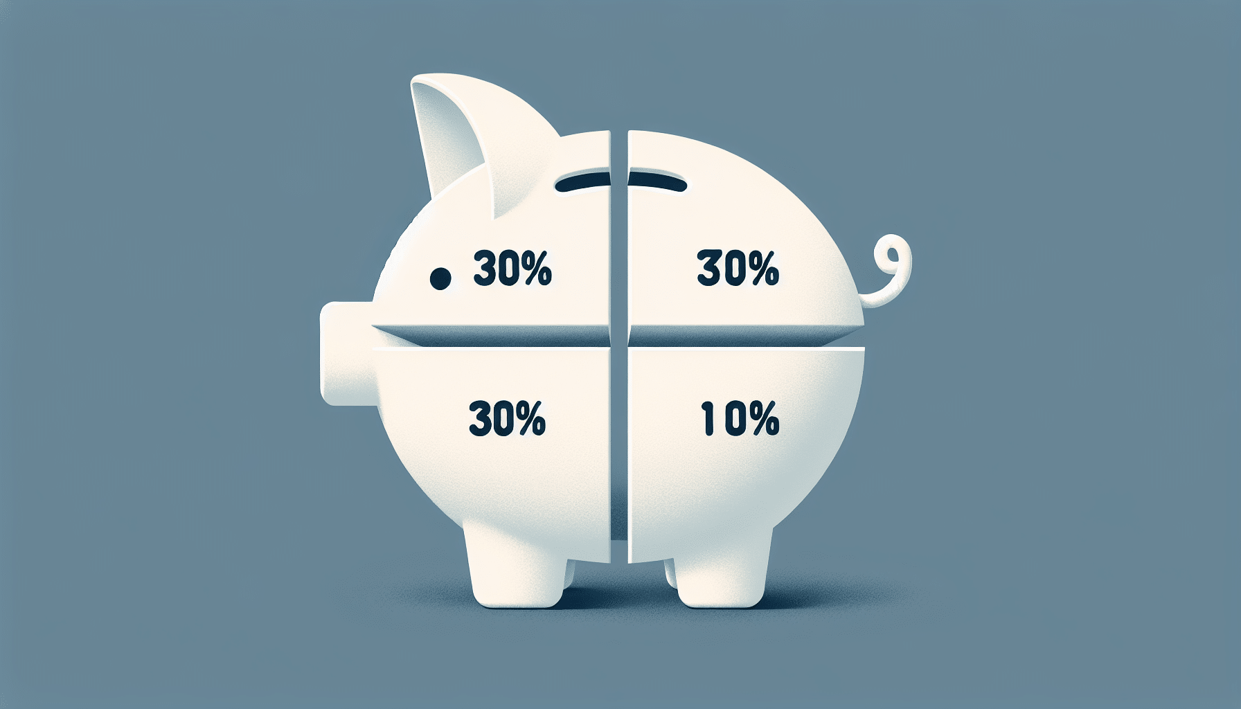The 30-30-30-10 budget: A Percentage-Based Budgeting Method