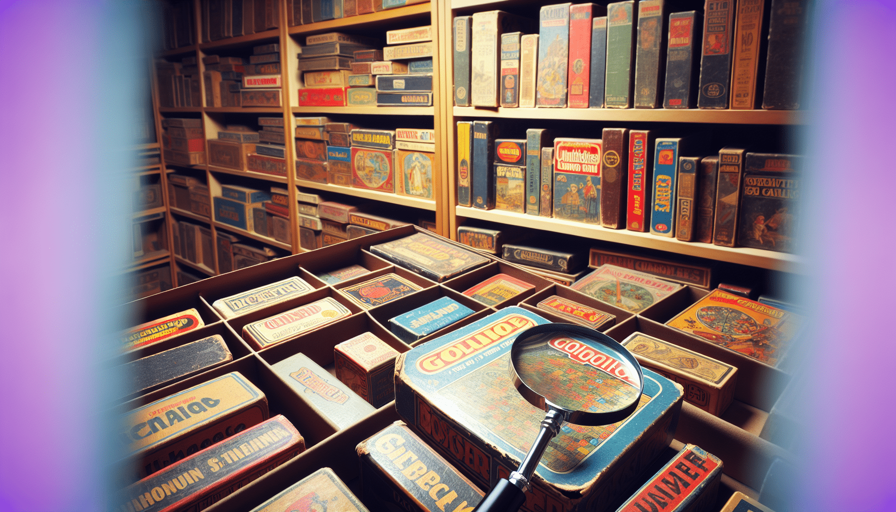 Vintage Board Games: A Hidden Treasure Trove of Value