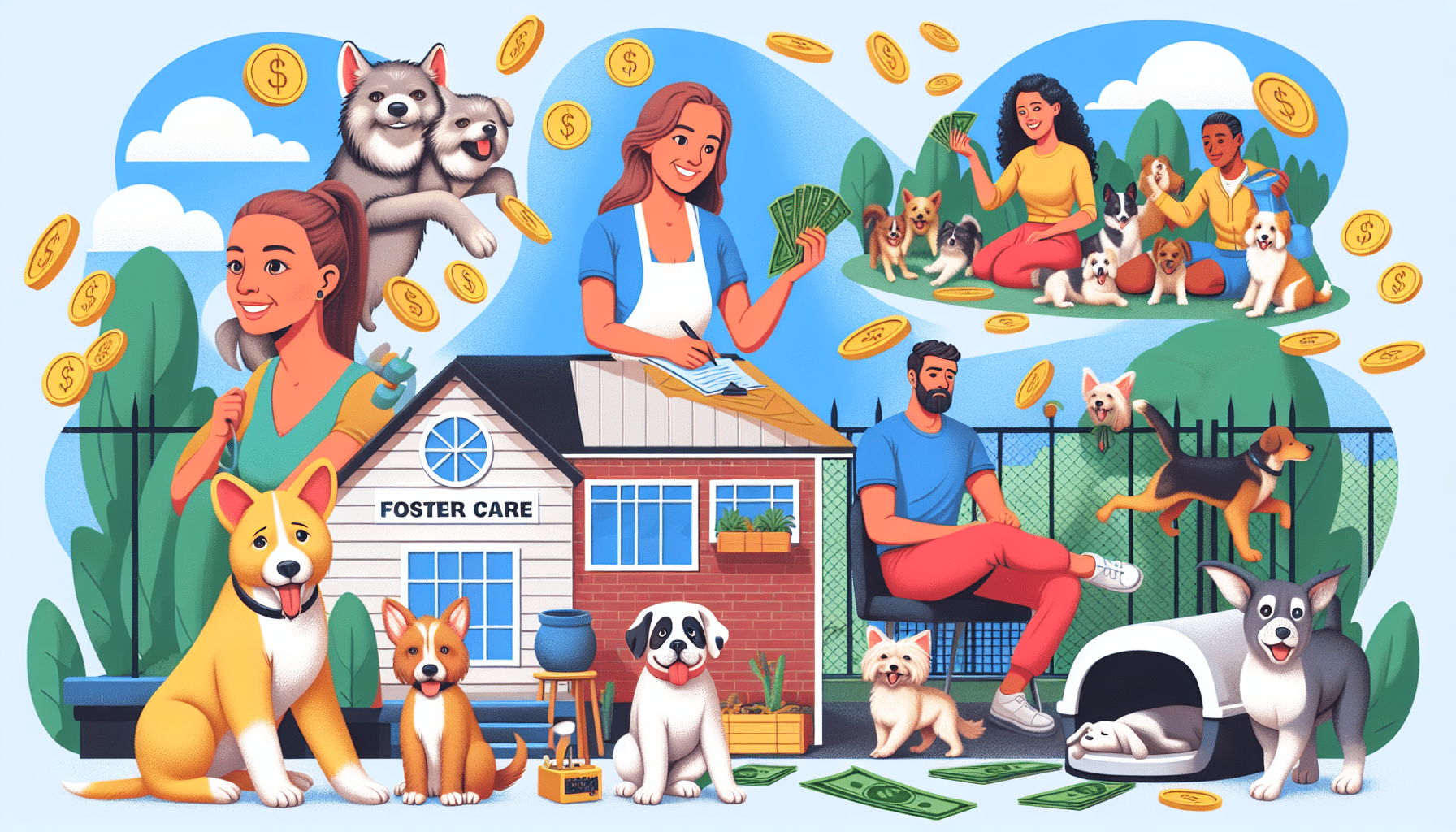 How to Get Paid to Foster Dogs